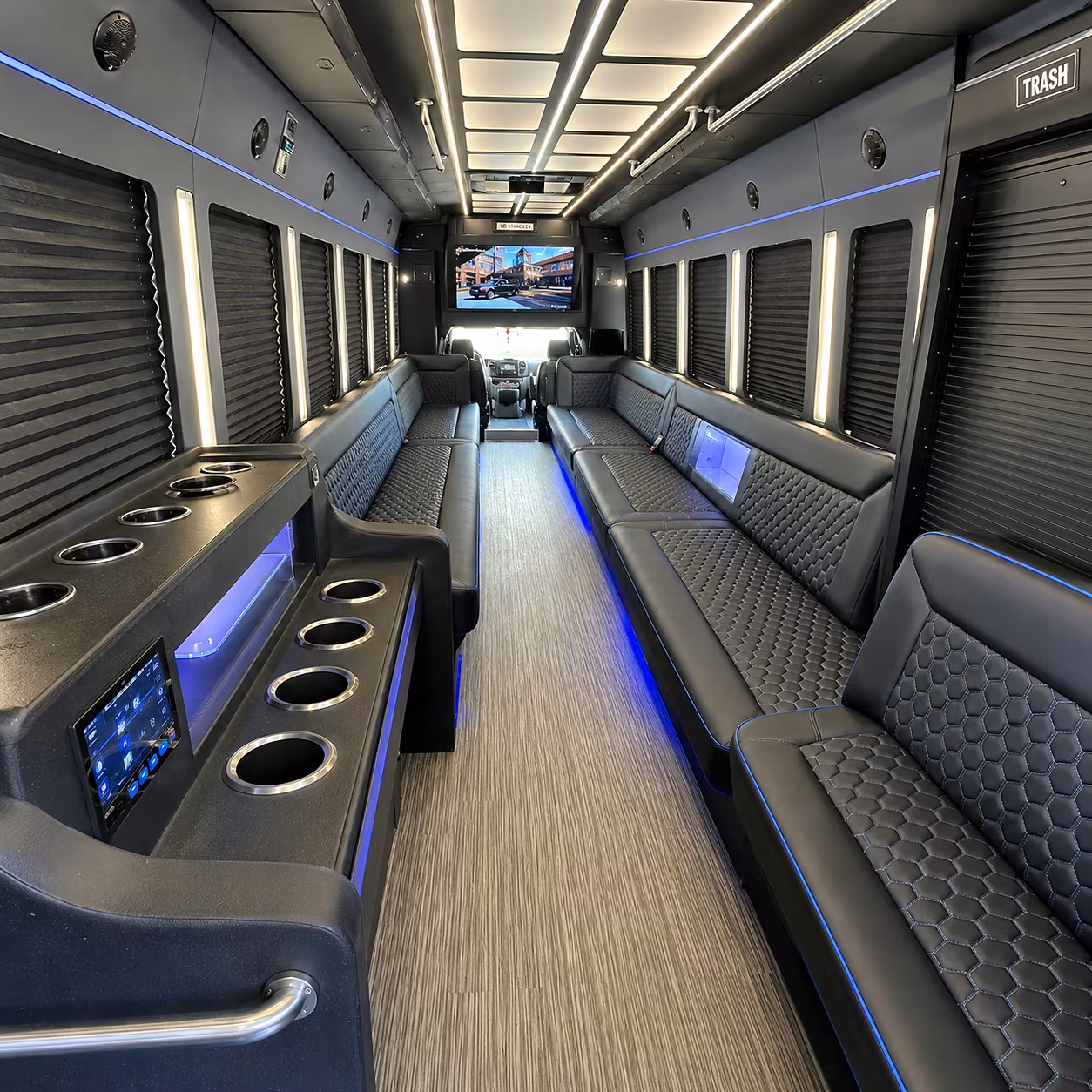 apple valley concert party bus rental