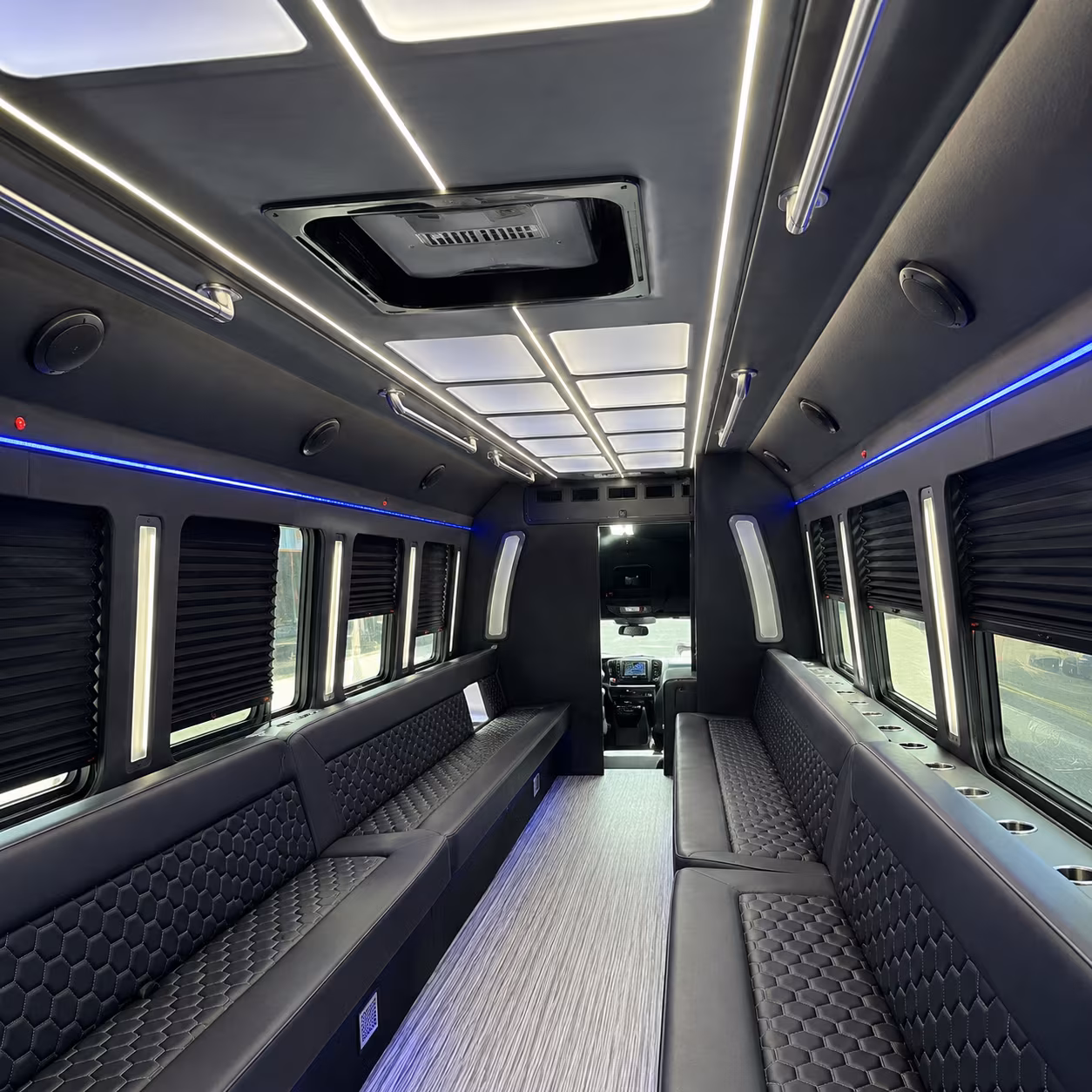 apple valley party bus rentals inside