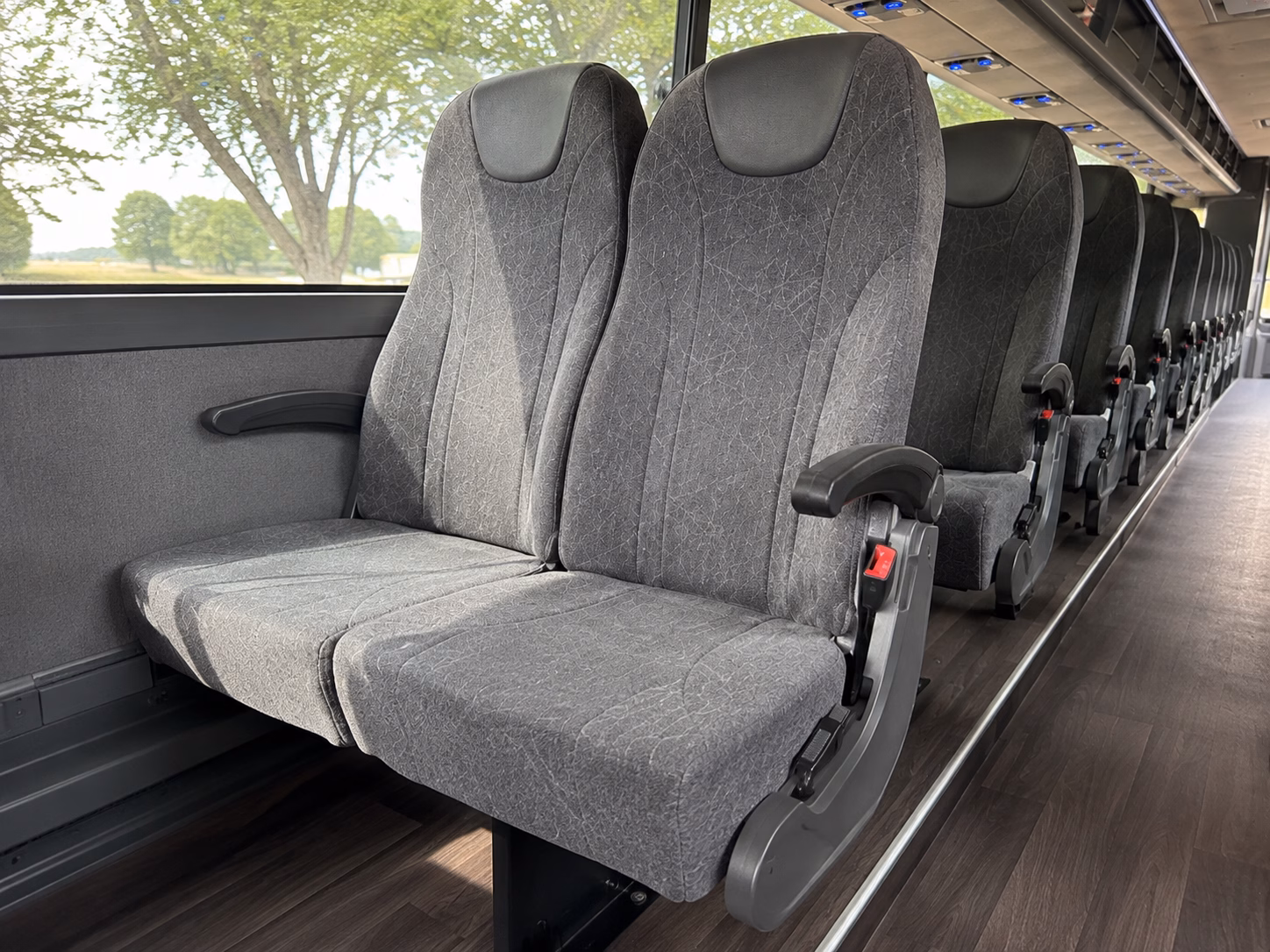 apple valley religious group transportation onboard seating