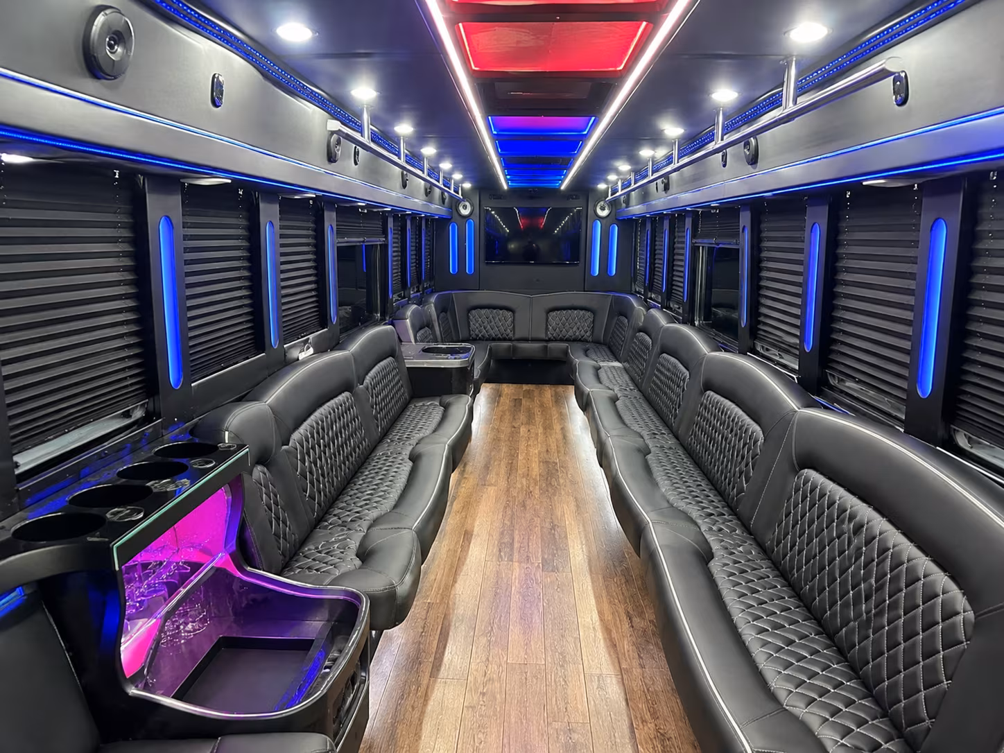 apple valley wedding party bus rental