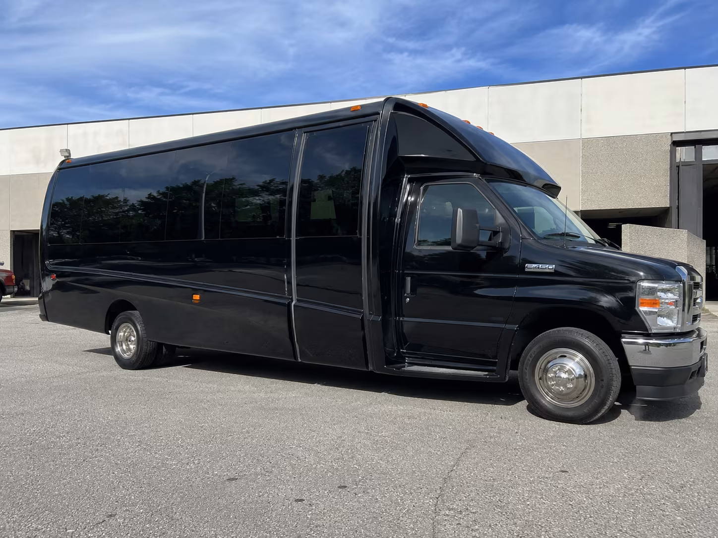 apple valley wedding transportation onboard seating