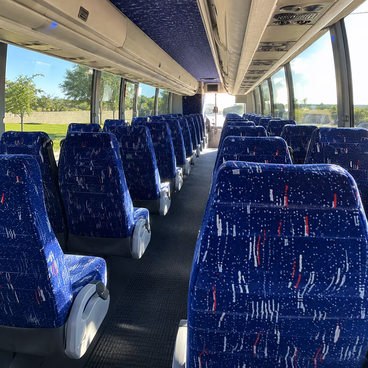 redlands charter bus rental